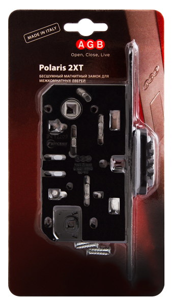 Замок магнитный MEDIANA POLARIS черный