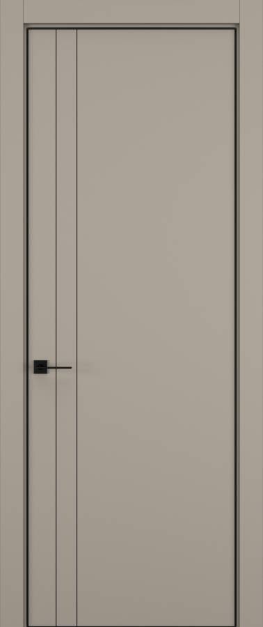 Minimalism 4 MN - Размер полотна: 900x2000, Цвет: Шеллак серый, Комплектность: Только полотно