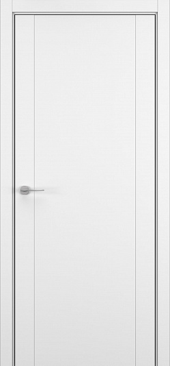 ZADOOR-S-S25 ПГ - Размер полотна: 900x2000, Цвет: Белый матовый, Комплектность: Только полотно